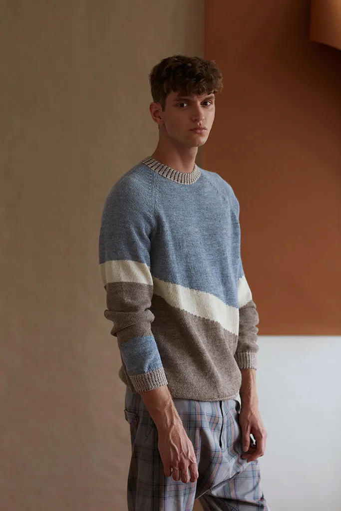 Unisex Alpaca Sweater Maras Sky