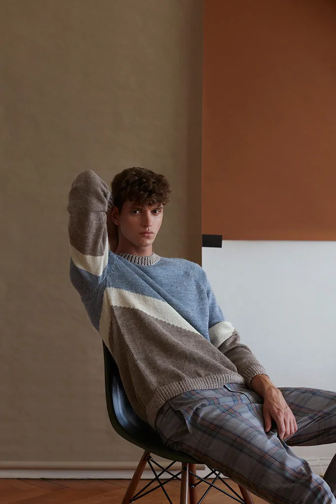 Unisex Alpaca Sweater Maras Sky