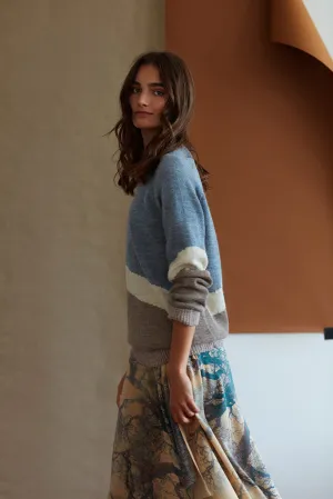 Unisex Alpaca Sweater Maras Sky