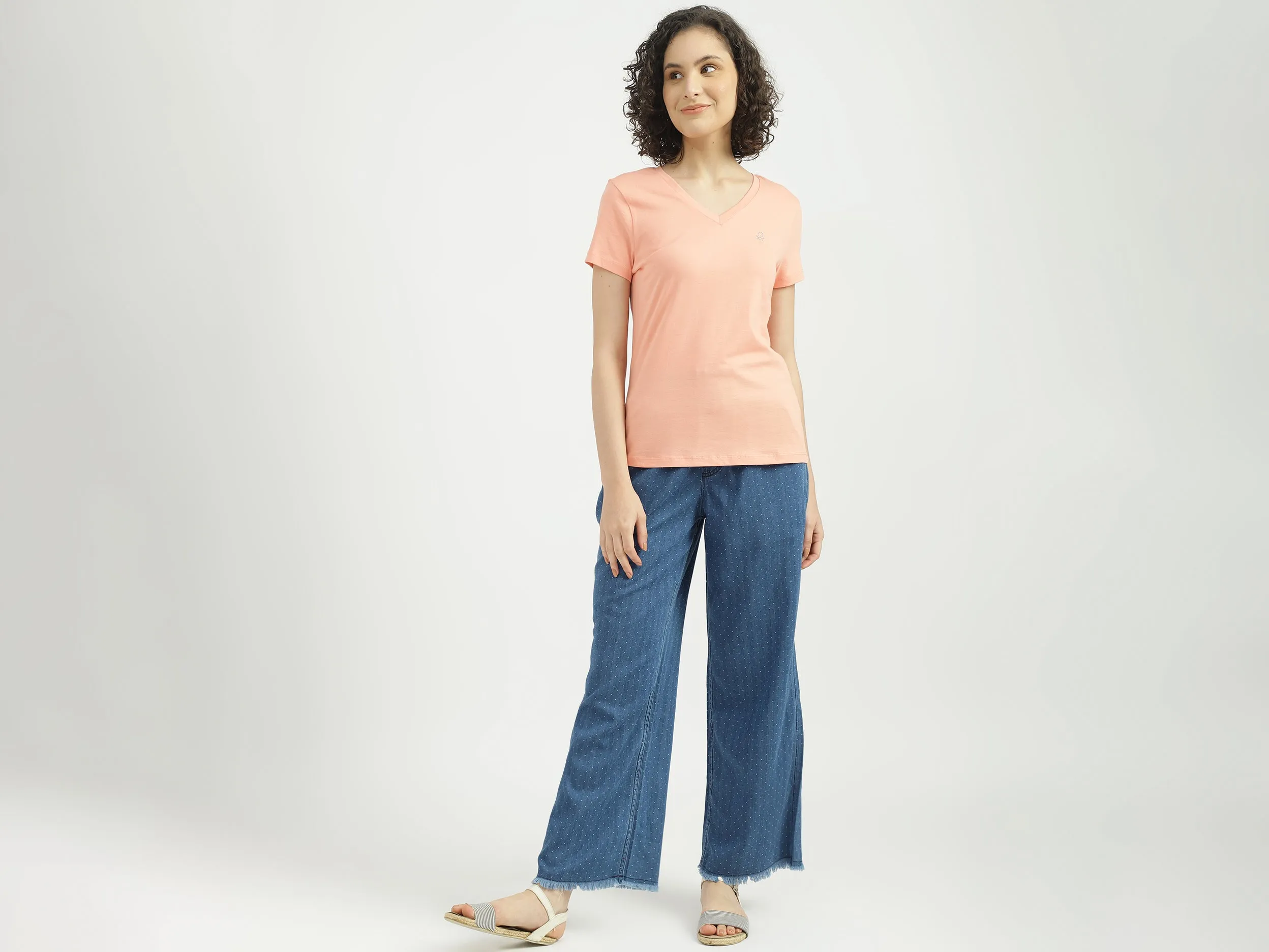 Women Printed Loose Fit Trousers