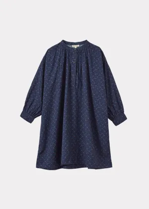 YEW GIRL'S COTTON DRESS - PIXEL PRINT