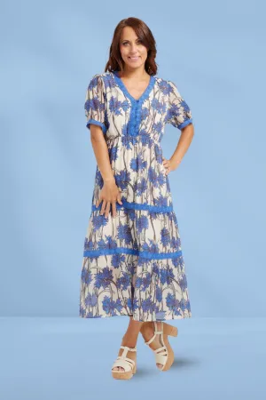 Zafina Melanie Dress Vibrant Blooms